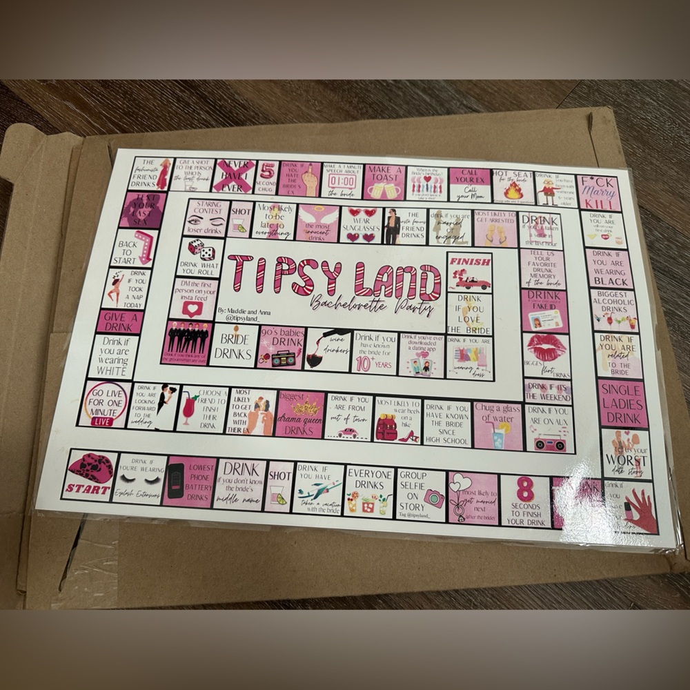 Bach party board game / Tipsy Land